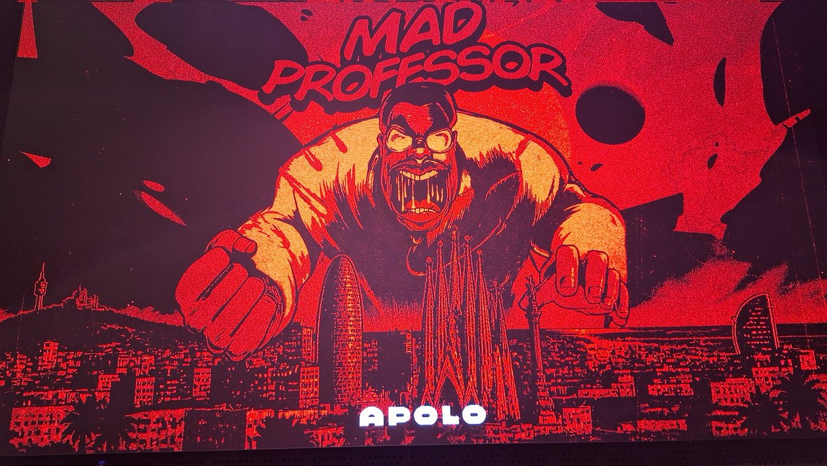 Ran_Tmplan's tweet image. May the dub be with you #MadProfessor #Barcelona