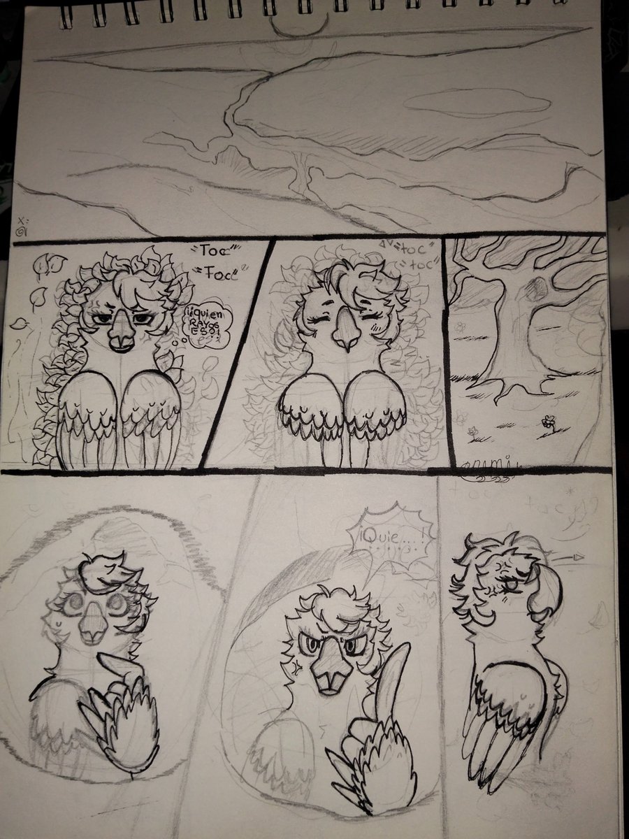renze_kuro47529's tweet photo. Paneles de la historia creada por @Mudz_ArtAlt 😺🤙
#drawㅤ #oc https://t.co/F3ANO2mlPO