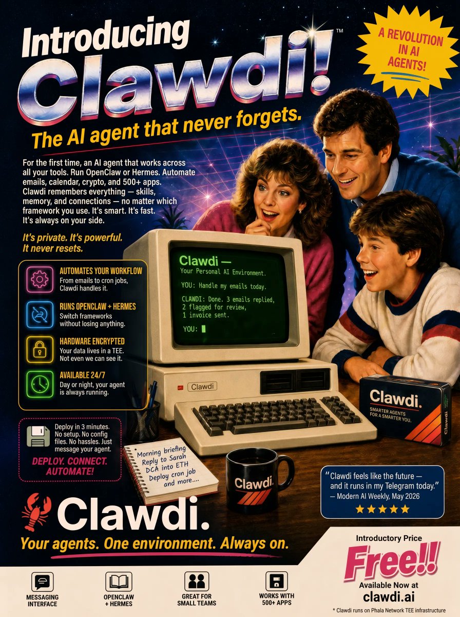 Clawdi.AI tweet media
