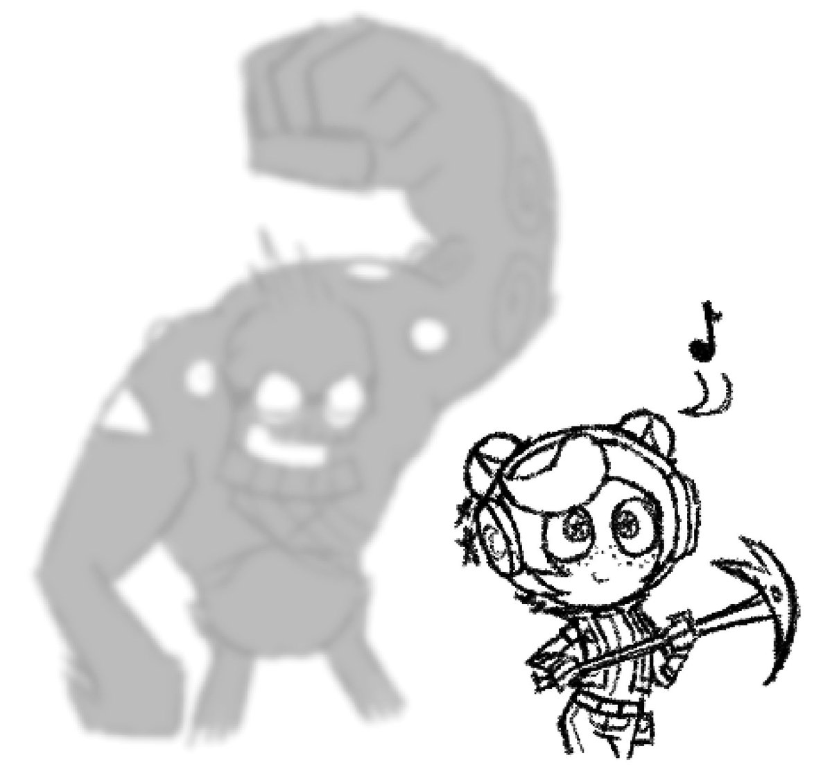 marbleUnite's tweet image. her ass is Not listening (based on a true story about like an hour ago)
#explorerluna #doodle #fortnite #fanart #smasher