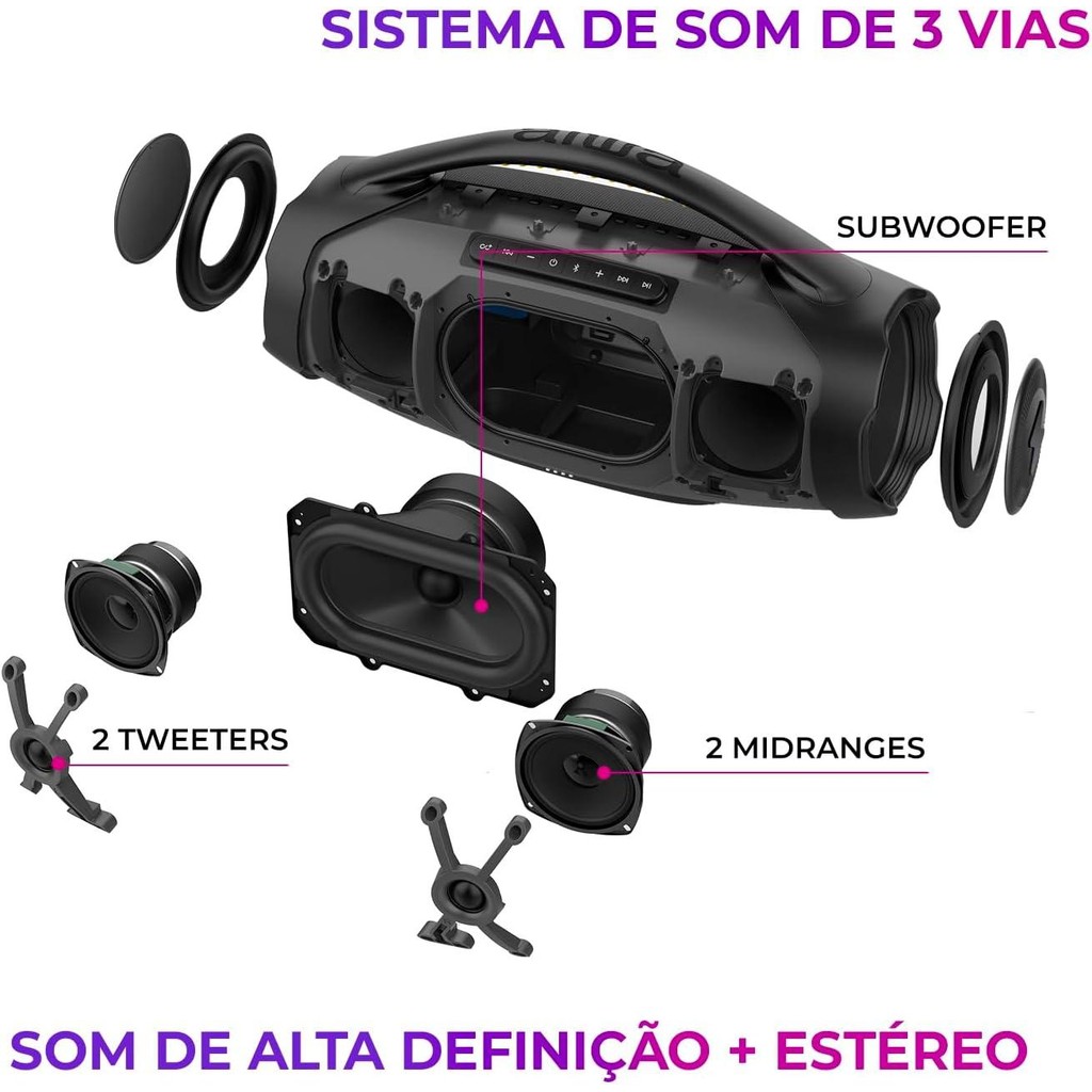 MistriosC4754's tweet image. Caixa de Som Portátil BT Aiwa Boombox BBS-01LB 9531-01 Azul

De R$ 4.542,00
💥 *Por R$ 1.499,00

🛒 Compre aqui 👉 s.shopee.com.br/9patqgpH2Y

#CaixadeSom #Portátil #BT #Aiwa #Boombox