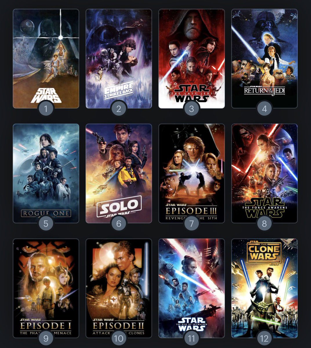 #MayThe4thBeWithYou I love all these just some more than others