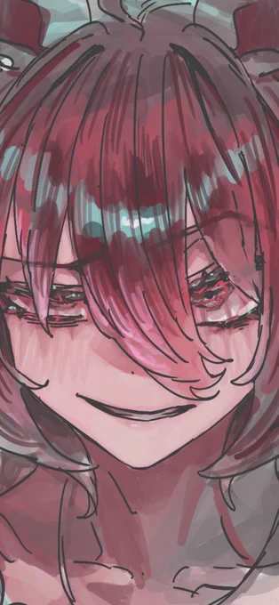 お顔はあり得ないぐらい拡大しても良いという説があって