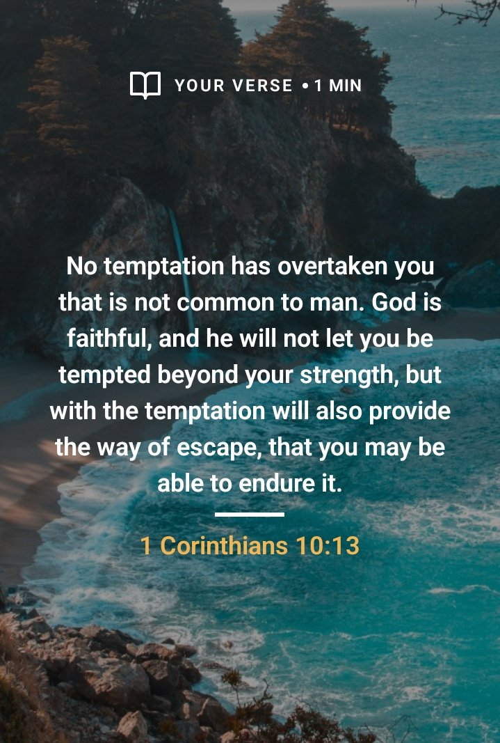 drcrisk's tweet photo. You want to be successful and live a life free from sin. Facing temptation is part of that journey. The good news is that you are not alone in this struggle. The Bible tells us that no temptation is unique to you; others have faced the same trials. https://t.co/BGF2aRbkFR