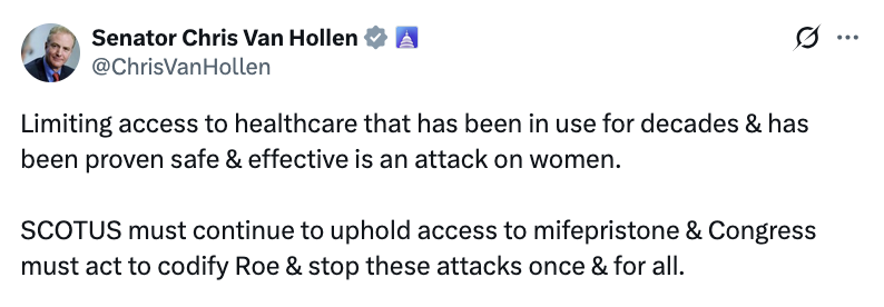 Chris Van Hollen tweet media