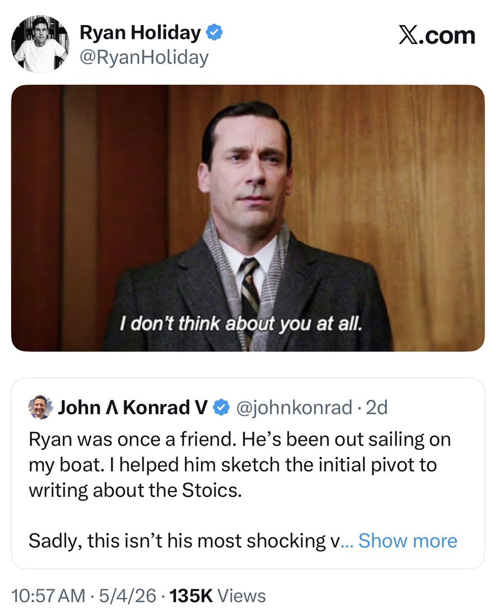 John Ʌ Konrad V tweet media