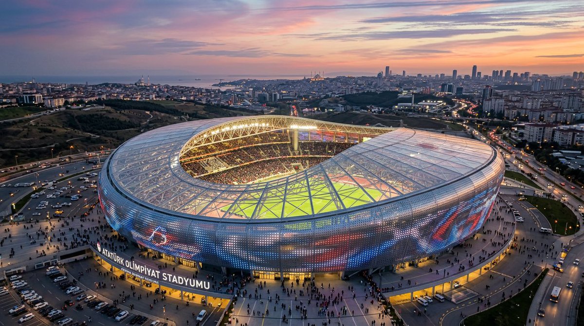 StadiumVision's tweet photo. Atatürk olimpiyat stadyumu ya bu şekilde olsaydı ? 🇹🇷 https://t.co/zEZPm0D5KN