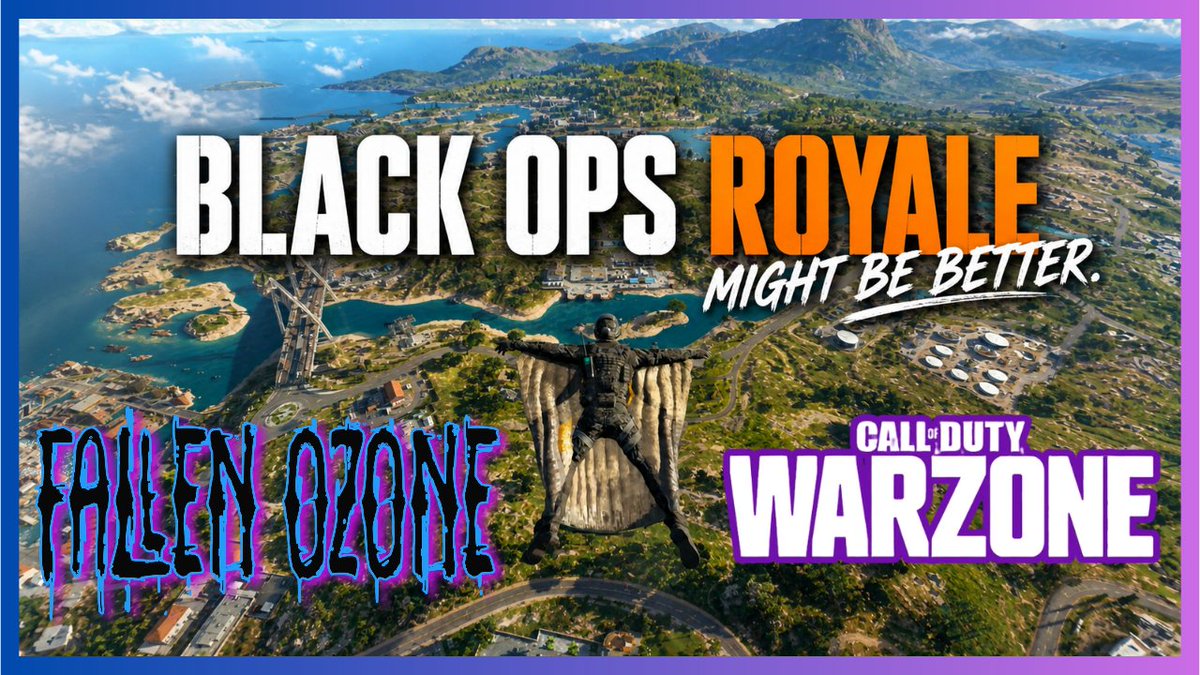 FallenOzone_TTV's tweet image. 🔴 NEW VIDEO! 🎮
Finally Tried Black Ops Royale (I'm A Bit Rusty) #callofduty #warzone #blackopsroyale #gaming #youtube 
🔴 Youtube.com/@fallenozone