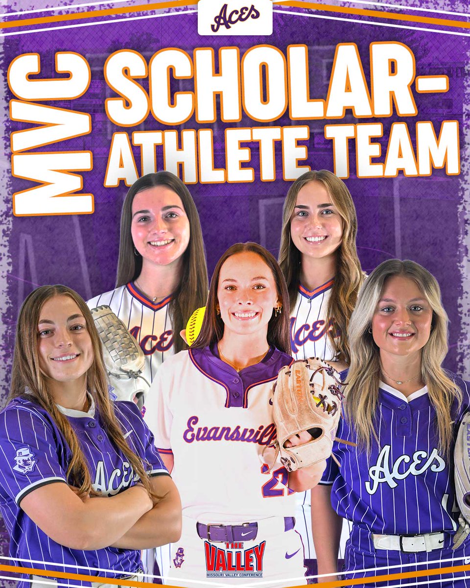 UEAthletics_SB's tweet photo. Five UE players were named to the 2026 MVC Scholar-Athlete Team on Monday. 

Congratulations to:

➡️ Niki Bode
➡️ Taylor Howe
➡️ Kate Ridgway
➡️ Brooke Voss
➡️ Jess Willsey

📰 https://t.co/eO880zrWBU
🥎 #ForTheAces https://t.co/kGn5d05cAu