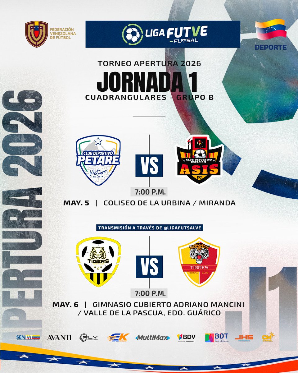 Liga FUTVE Futsal tweet media