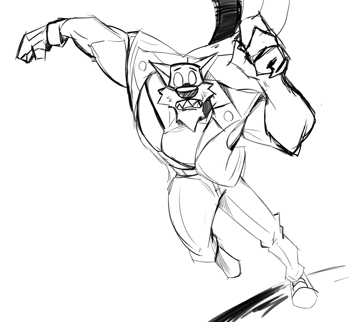 Lonefox1332's tweet image. art block again🦊💬
#ocart