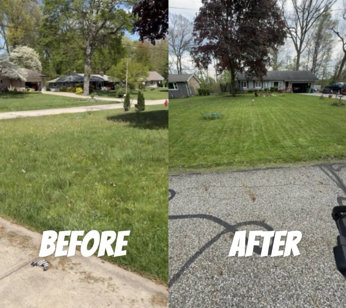 FATTF2021's tweet image. Job 6 done!!! This lawn needed help and we responded‼️#land #mower #LandscapeDesign #FATT #lawn