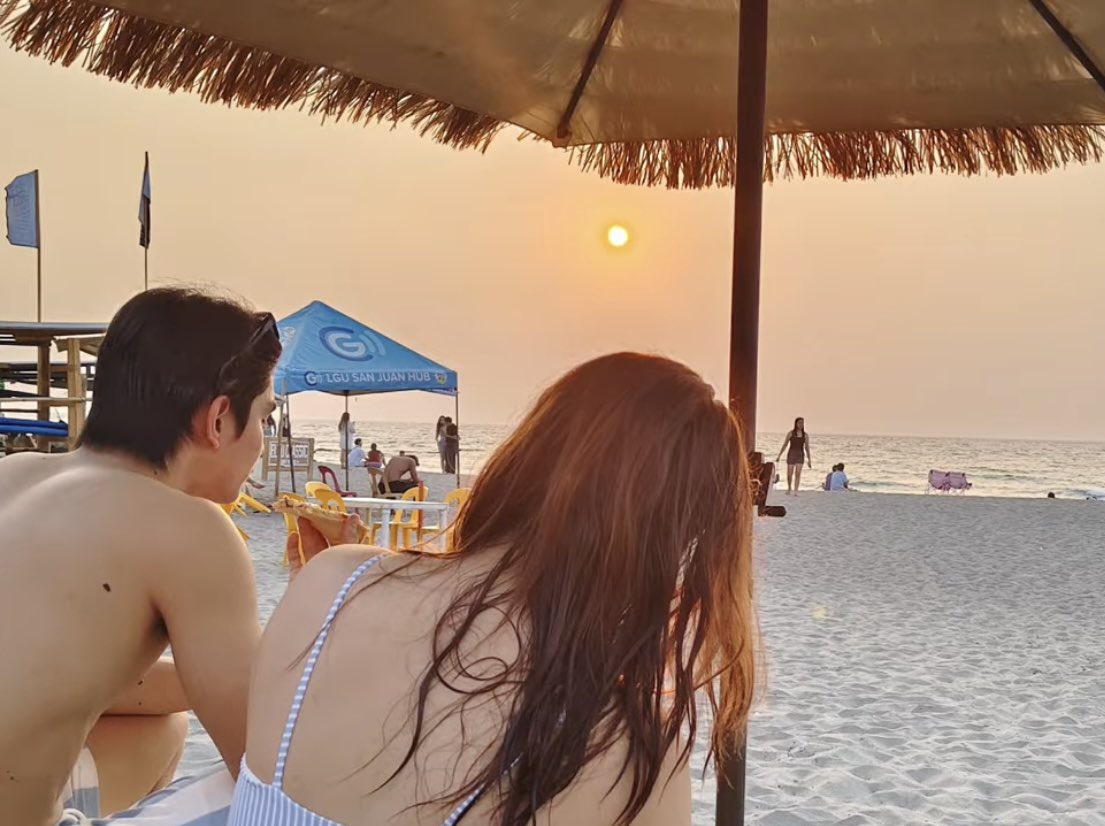ashrave and sunset with love 🧡