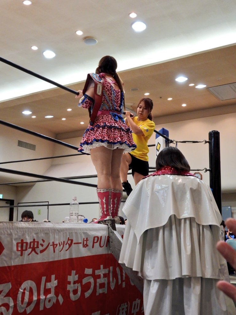 kentaro_0884's tweet photo. 2026.5.4 PURE-J@板橋
セミより
プリブレ😍😍
ちぃちゃん😍ミサ選手😍リングイン\(^-^)/
#PUREJ
#PUREJで爆上がろうJ
#PrincessBlaze
#プリブレ
#大空ちえ選手
#神姫楽ミサ選手 https://t.co/dKTORK4YVd