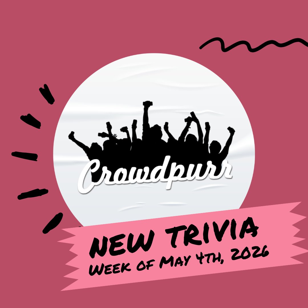 crowdpurr's tweet image. This week's trivia lineup is serving up prestige TV, a reptile with serious game, trivia that bends the mind, and more to be discovered! 📺🐍✨

Check out the new games in the #trivia library ➡️ crowdpurr.com/trivia

#HBO #Snake #SnakeFacts #90sMusic #MindBenders #MusicTrivia