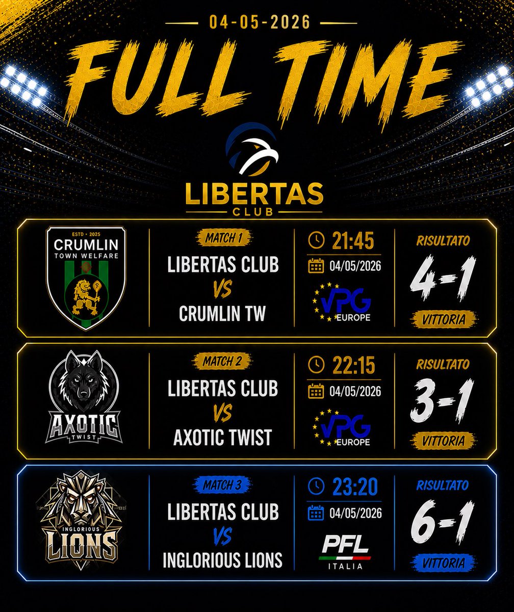 LIBERTAS CLUB tweet media