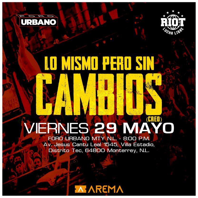 Riot Lucha Libre tweet media