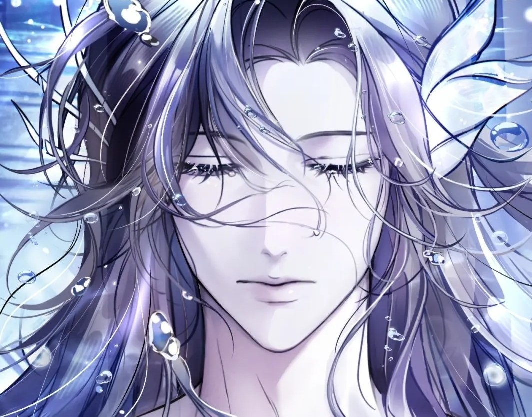 xiaoluyii's tweet photo. REMEMBER WHEN BAI LIU SAID : 

> The Siren King leaned down, he asked, "What do you want from me?"

"Perhaps a kiss? I have never seen a creature as beautiful as you. I can't build it myself through modeling."

I WILL LOSE MY MIND AGAIN WHEN WE REACH THAT PART https://t.co/NFFYVvTxPV