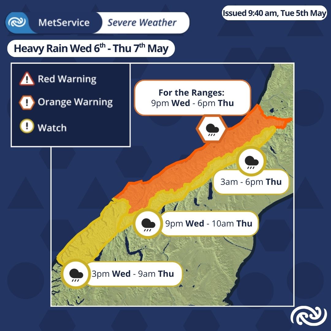 MetService NZ tweet media