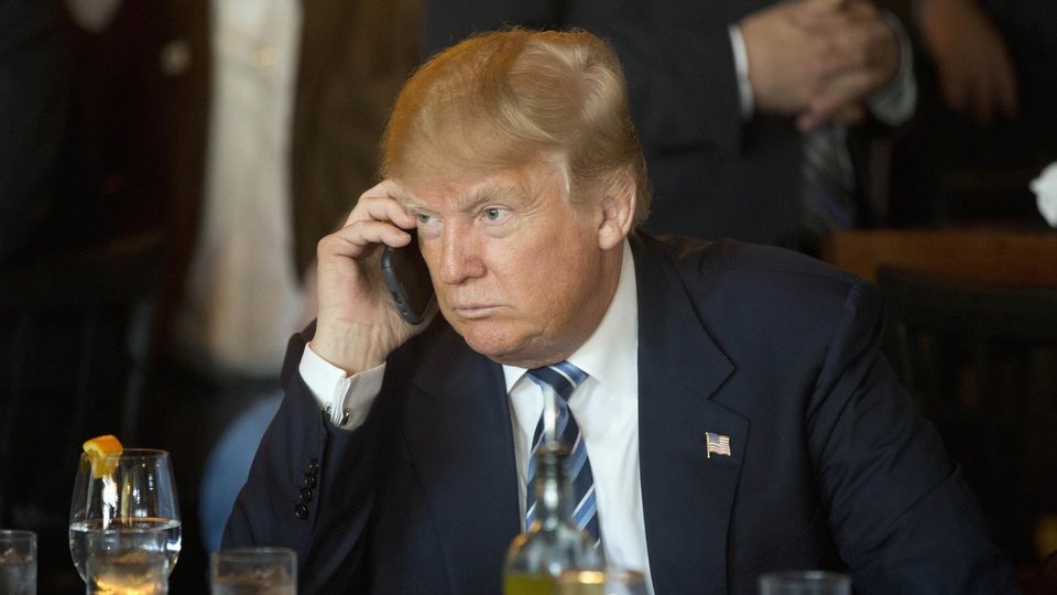 MarineLibby's tweet photo. SUMARY:
IMO DJT is NOT
composing,
thinking up,
writing,
filing,
planning,
authoring,
coffee, and
paste,
He is not in any way responsible for the posts on truth social. T.H.E.Y. used to carefully craft posts from #ConstructedCharacter but these days #AIAlgorithms script the scenarios!
(photo clues: he looks comfortable on landline)