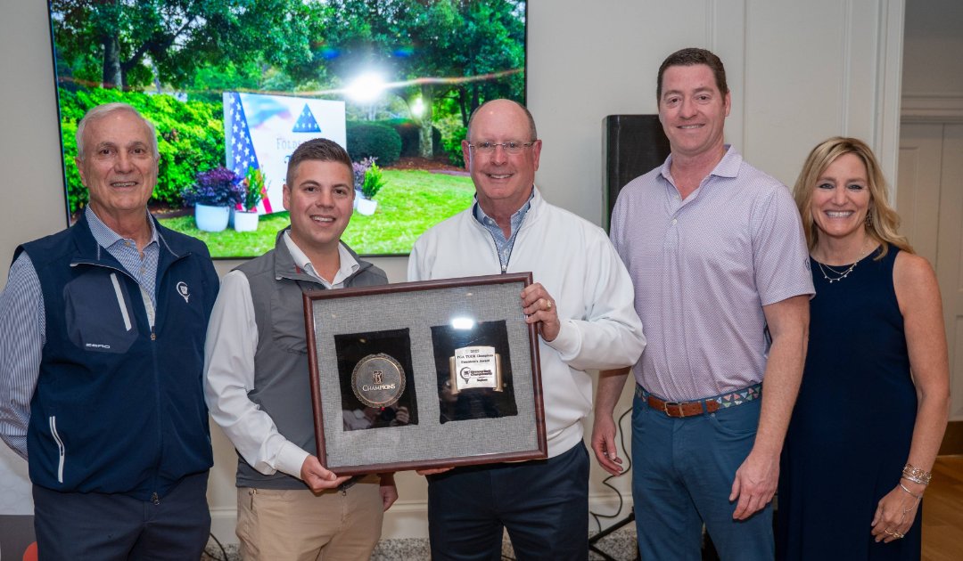 SBGolfChamp's tweet photo. An unforgettable night celebrating Tournament of the Year!

#simmonsbankchampionship #sbgolfchamp https://t.co/GTM6G97QbC