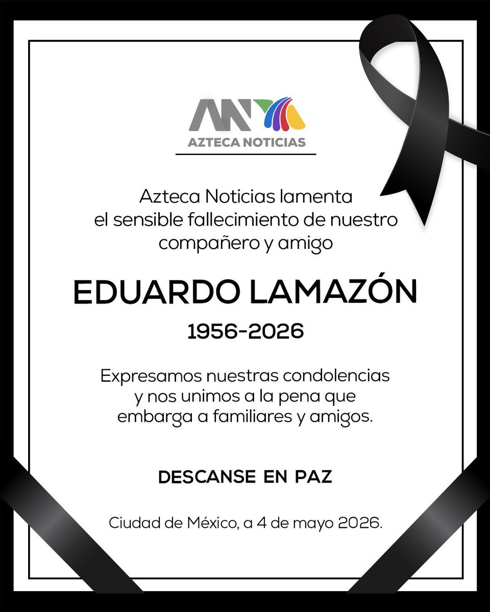 Azteca Noticias tweet media