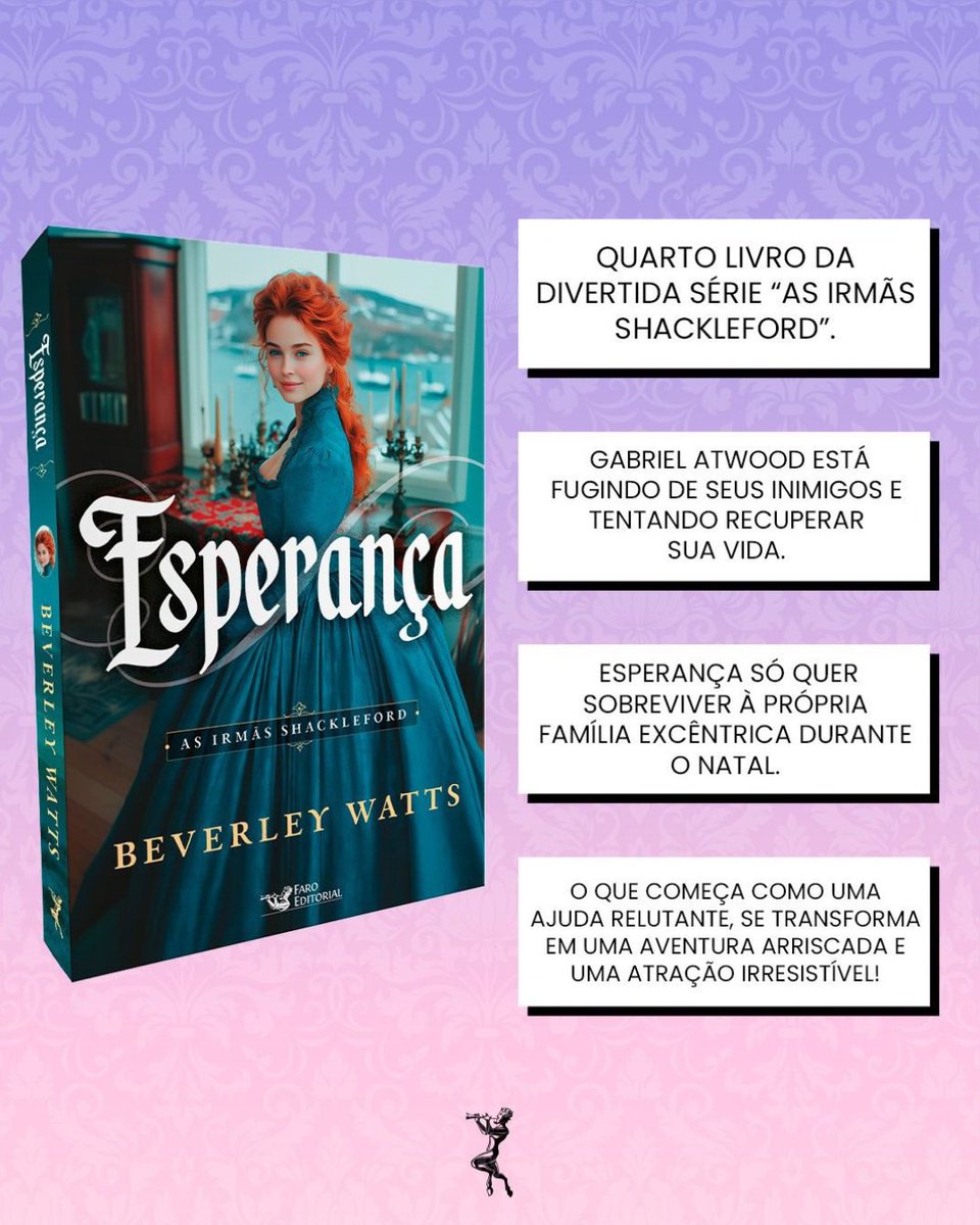 FaroEditorial's tweet photo. ☕ Esperança (As irmãs Shackleford - Vol. 4) – Beverley Watts

Uma deliciosa comédia romântica de época! O que começa como um resgate se transforma em uma aventura cheia de segredos e atração.

https://t.co/uUTeecgJku https://t.co/E9qchj4C9D