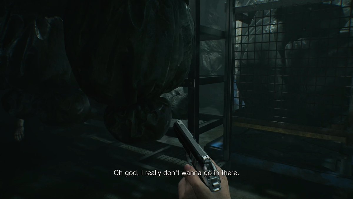What area in Resident Evil has you like this?