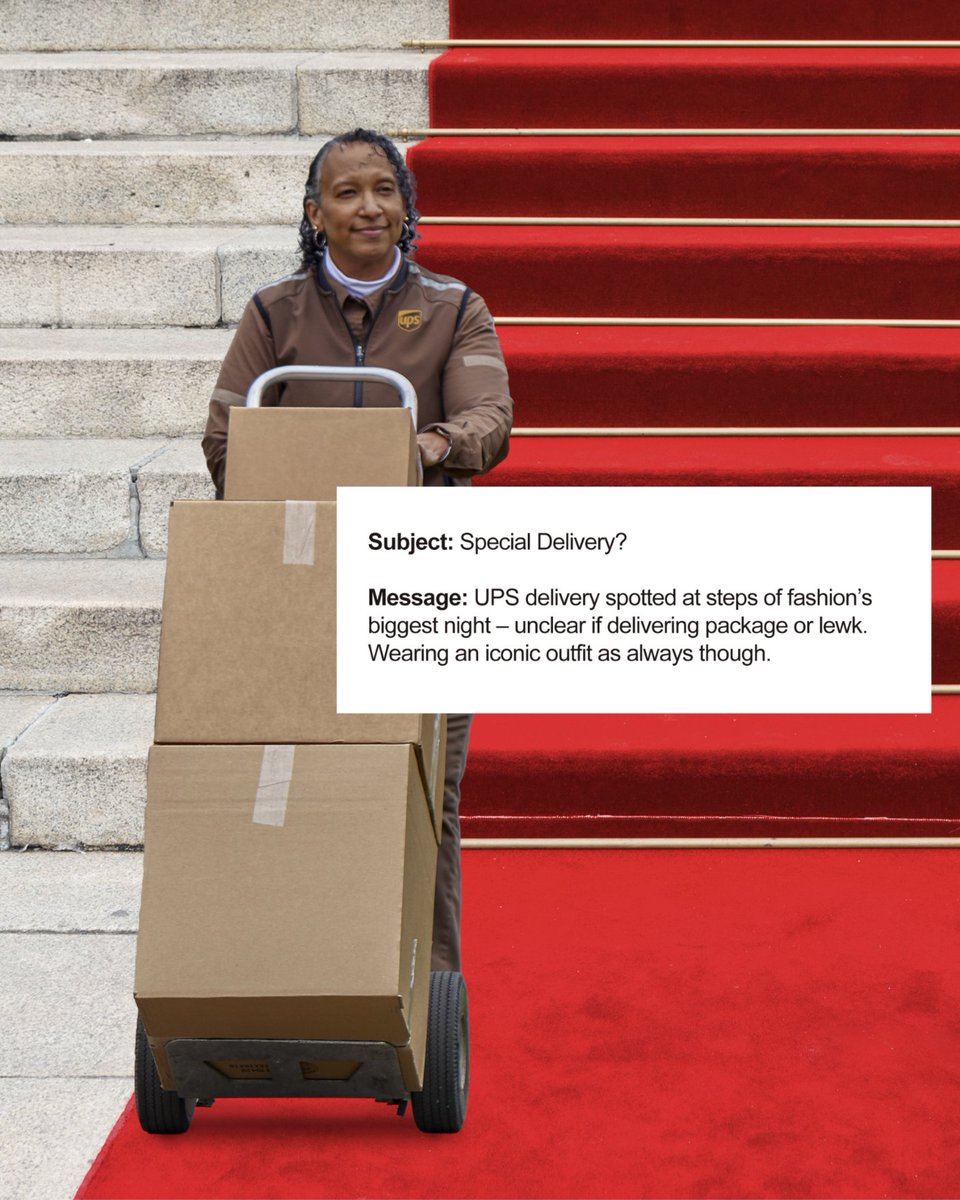 UPS tweet media