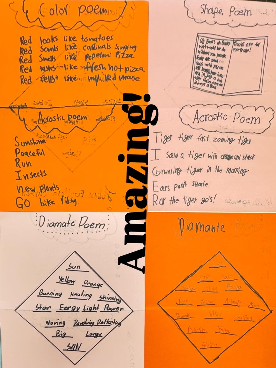 MsMendoza6's tweet image. Writing poetry is so much fun. Rules, characteristics, elements are in place, but I can be a freeeeee  writer!! #thirdgraders #writers #thirdgradeteachers  @HemmenwayStreak @CFISD_ELAR2_5  @3rdGradeReading
