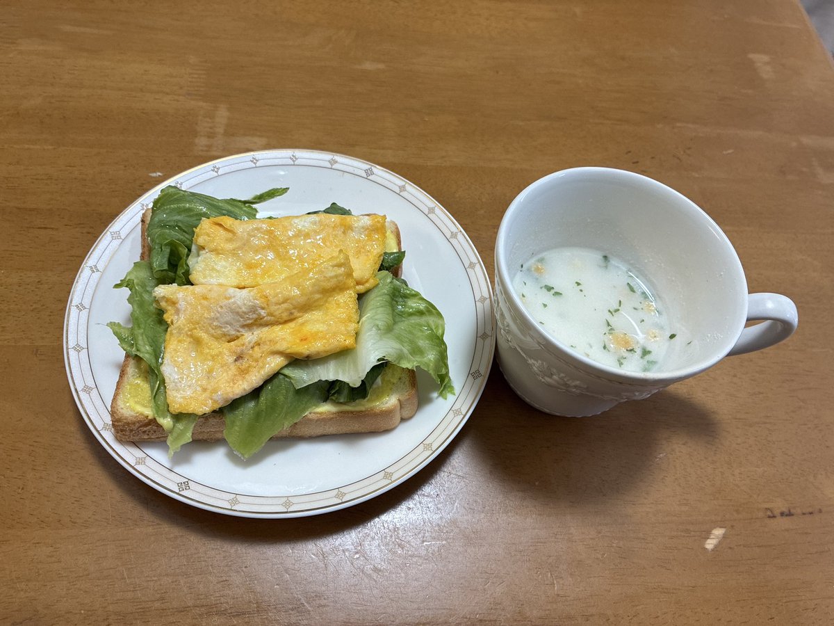 のりのりモーニングセット☀️