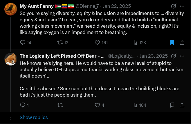 The Logically Left Pissed Off Bear - 🏳️‍🌈 ✊🏿 tweet media
