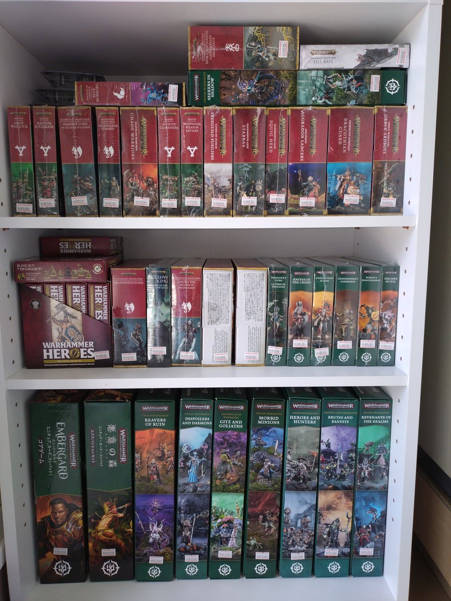 aoi_sekkotsuin's tweet image. 本日の #WARHAMMER 其の459🐶
本日もあおい接骨院にて12時〜19時　#ウォーハンマー 販売してます ONLINEショップで全国配送致対応します↓↓　aoi-hobby.square.site
午後からの診察は休診してますので　ゆっくりWH楽しむ方も大歓迎です
無料会員様10%OFFにて販売してます🌞