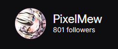 PixelMew 🖤✂️ Vtuber tweet media
