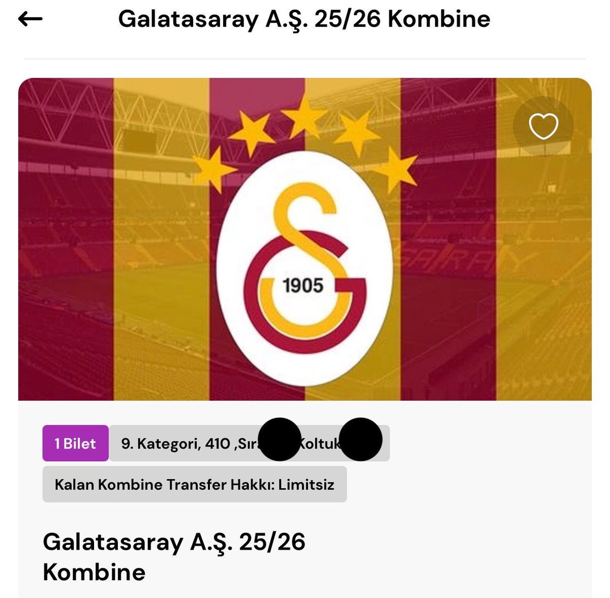 FesihGuncu's tweet photo. Galatasaray Antalya maçına 2 adet kuzey üst bilet mevcuttur. İsteyenler dm veya instadan iletişime geçebilirler. Passolig şifresi verilecektir. #kombine #biletarıyorum #biletdevir #bilet #gsvant #gs #kuzeyüst #şampiyonluk https://t.co/tUc5IDNnNP