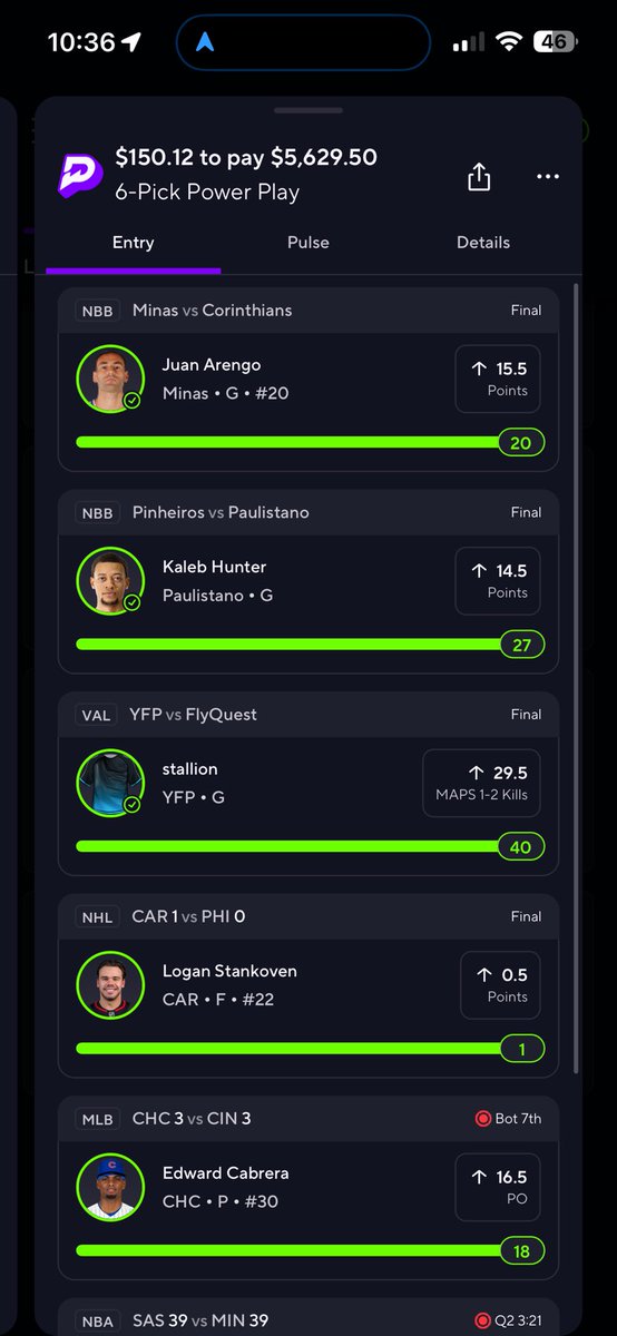EricMax3292's tweet photo. @PrizePicks Always a change to stats after the game. 🤦🏾‍♂️ https://t.co/jR8uiWifeI