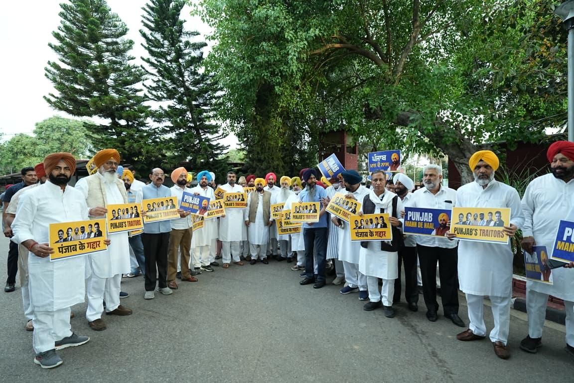 LiPunjab's tweet image. CM ਮਾਨ ਰਾਸ਼ਟਰਪਤੀ ਦਰੌਪਦੀ ਮੁਰਮੂ ਨਾਲ ਅੱਜ ਕਰਨਗੇ ਮੁਲਾਕਾਤ, ਵਿਧਾਇਕਾਂ ਸਮੇਤ ਚੰਡੀਗੜ੍ਹ ਤੋਂ ਦਿੱਲੀ ਲਈ ਹੋਏ ਰਵਾਨਾ
#CMBhagwantMann #President #DroupadiMurmu #meeting #Delhi #MLA #livingindianews