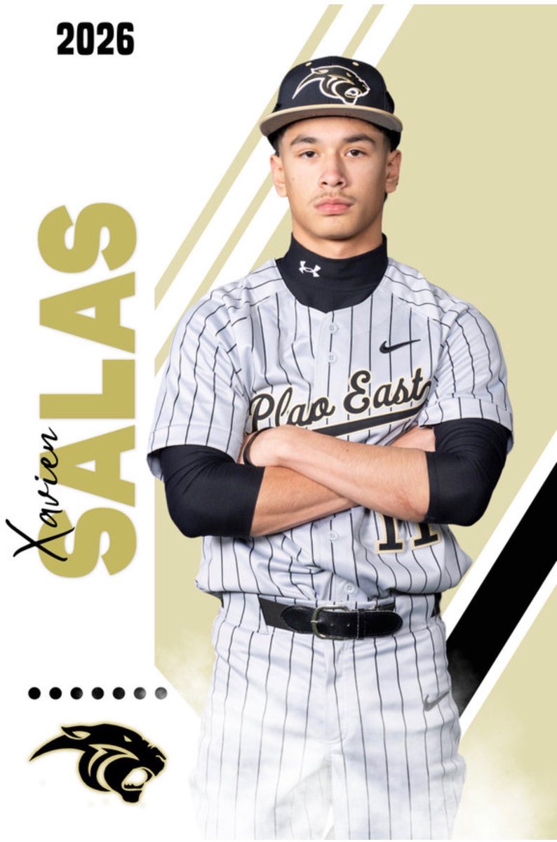 TheEASTBaseball's tweet photo. Shout out to @xaviensalas on being named District 6-6A 2nd team Out Fielder. Xavien had a wonderful season and we know he’s only going to get better #EastSidePride https://t.co/A9zwIbPbml