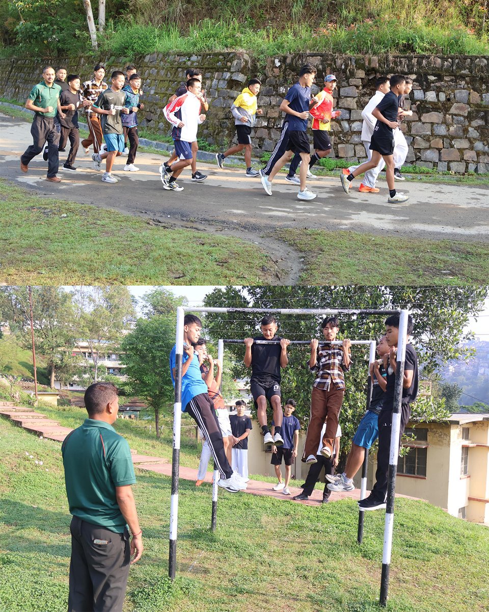 official_dgar's tweet image. ASSAMhmo RIFLES EMPOWERS YOUTH THROUGH PRE-RECRUITMENT TRAINING IN KOHIMA
#AssamRifles has been conducting a 08-weeks Pre-Recruitment Training (PRT) programme at Battalion Headquarters, Kohima with effect from 13 April 2026 for aspirants who registered for Agniveer Recruitment