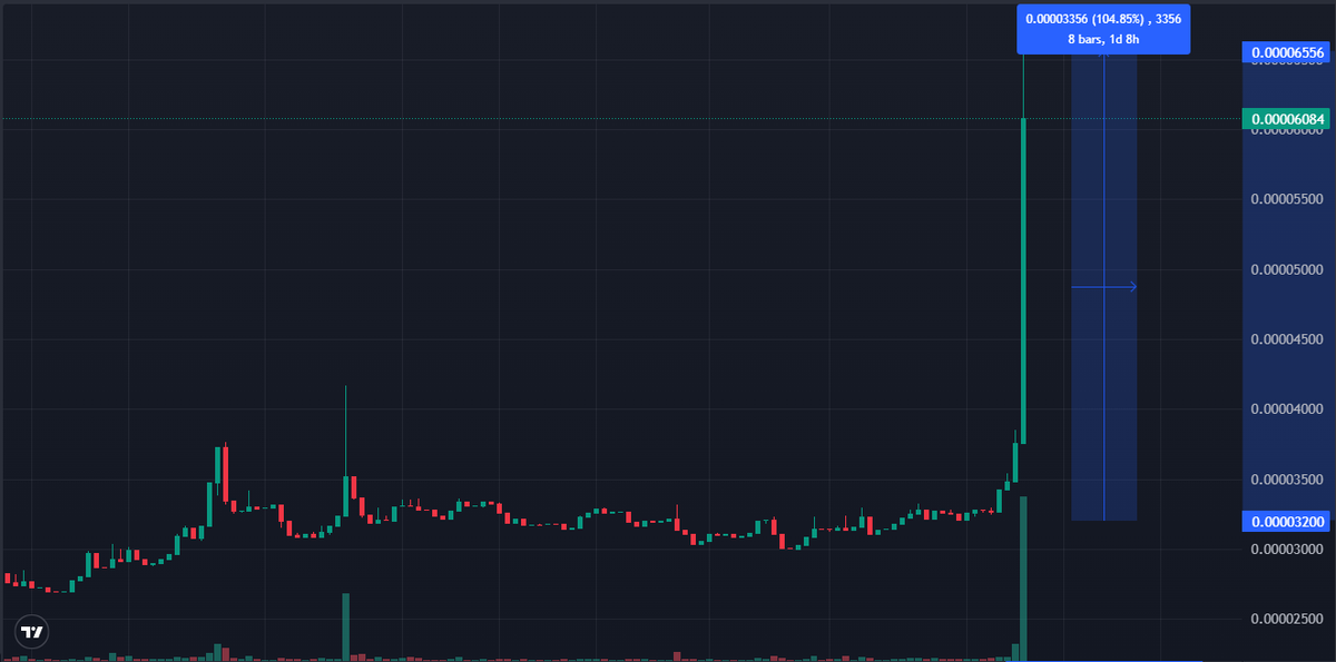 phatcrypto03's tweet photo. Kèo long term từ Trading Insight - $Dogs đã chính thức x2 https://t.co/JACsgamHmd
