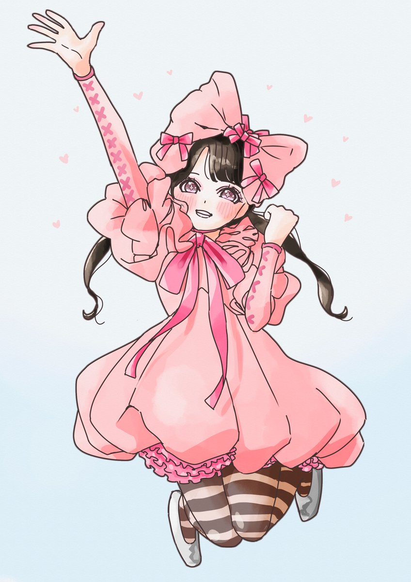 しのぶん🌸ふんわり女の子イラスト tweet media