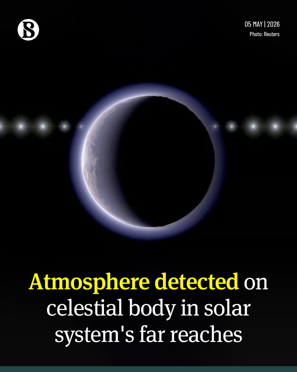 tbsnewsbd's tweet image. In the far reaches of our solar system - beyond the outermost planet Neptune - resides a host of icy and desolate ​celestial bodies. Among these objects, only the dwarf planet Pluto was known to possess an atmosphere - until now.

link below

#Space #planet #exoplanet #TBSNews