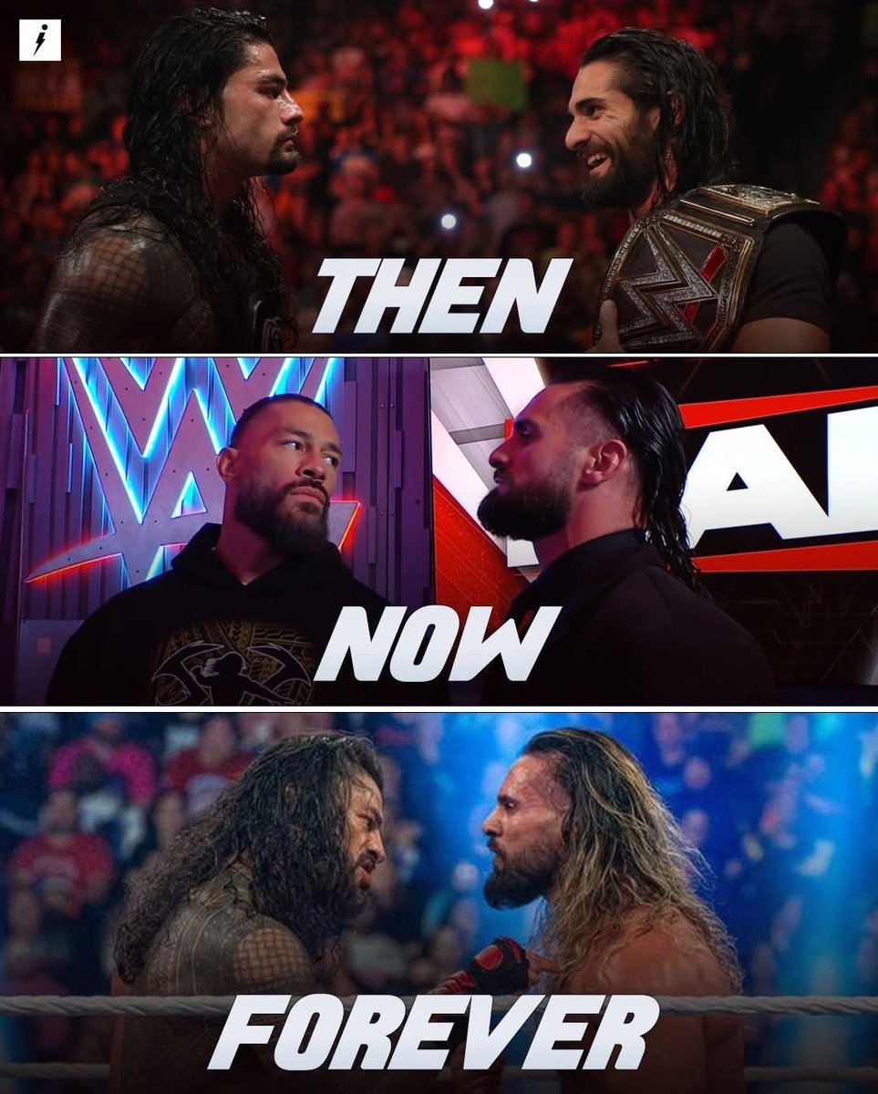 Roman Reigns and Seth Rollins just one stare down feels bigger than most main events