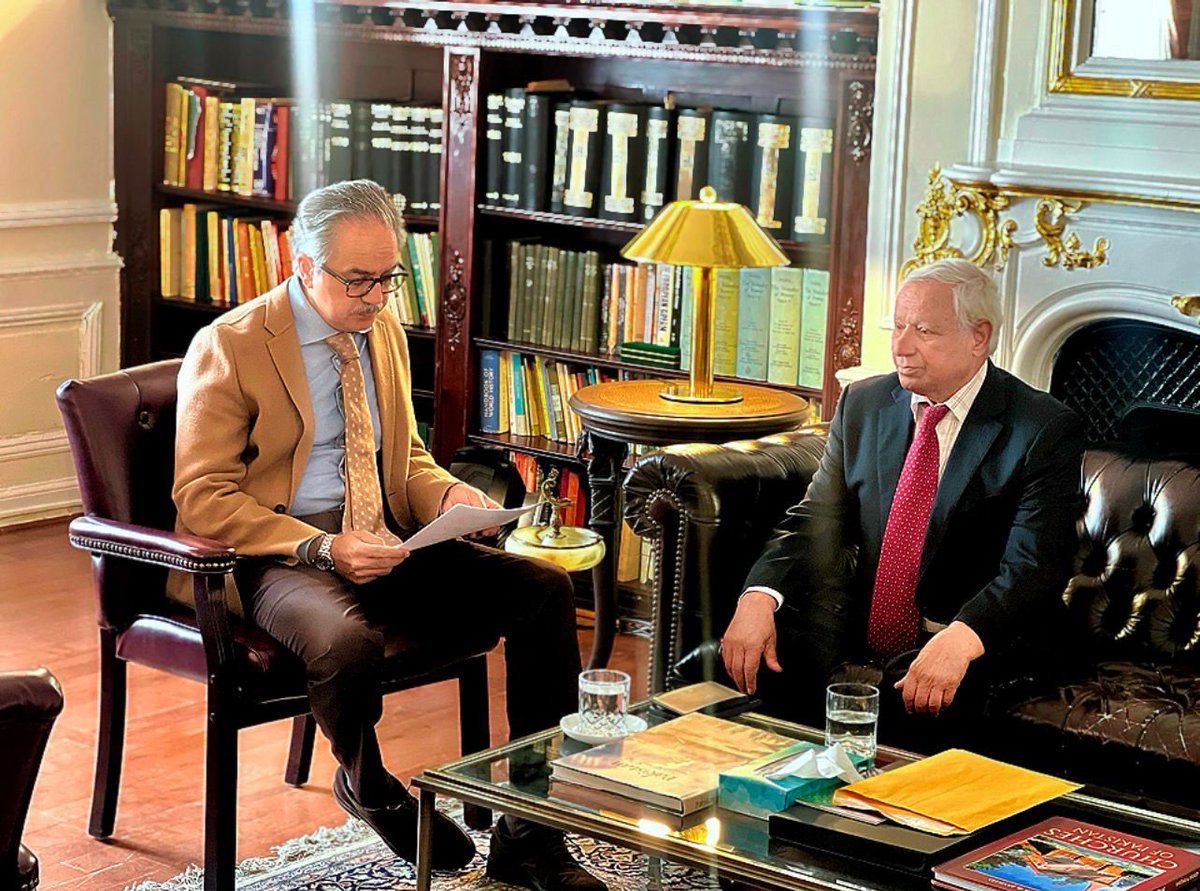 Pakistan's UN Mission Reaffirms Kashmir Position in Meeting with Kashmiri Leader Sardar Sawaar Khan