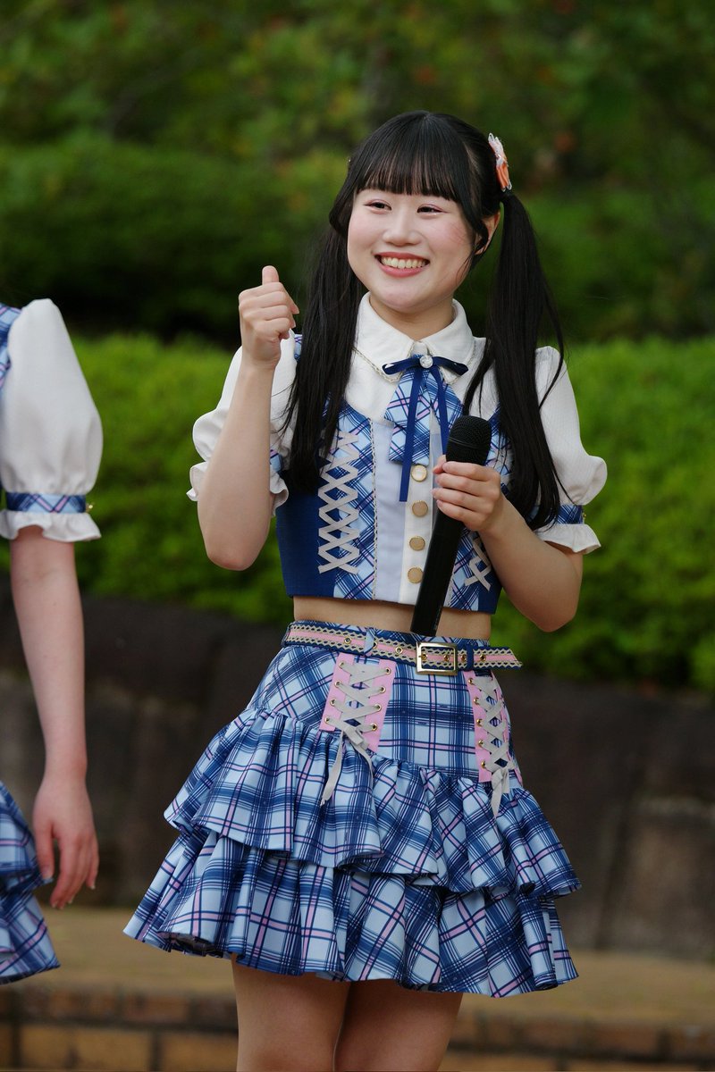 20260504
緑と花のフェスティバルin春日井市野外教育センター　植物園会場　より
ルチアーズ　星沢みはね ちゃん。
#ルチアーズ　#星沢みはね
#あなたの一番星に
