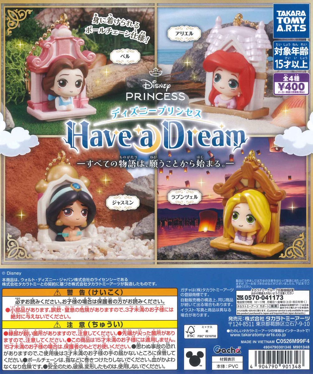 🩵本日の再入荷商品🩵 ⭐️ ディズニープリンセス Have a Dream