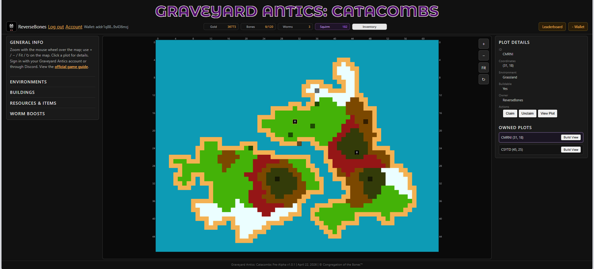 ofthebonesNFT's tweet photo. So far, this is my favorite game I made. Don't get me wrong, the other two are dope! But the pieces that this one has are fuckin awesome. 

Test and give feedback today! #graveyardantics #thecatacombs

$ADA isn't dead yet https://t.co/YFxv5gFnFo