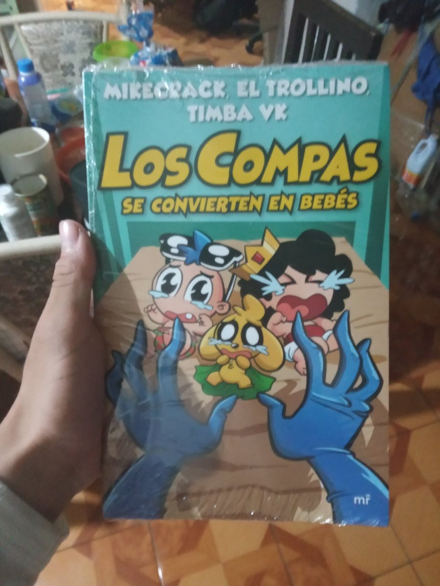 HectorGl0918's tweet photo. Oye @MikecrackYT, ya tenemos un nuevo libro de los bebés que convierten. Espero que te guste la lectura de los compas que acabo de leer de los primer terceros libros de los compacuentos y los 10 libros de los compas. Te felicito mucho.

Saludos:
HTWF2K9 https://t.co/o82fnbjWCU