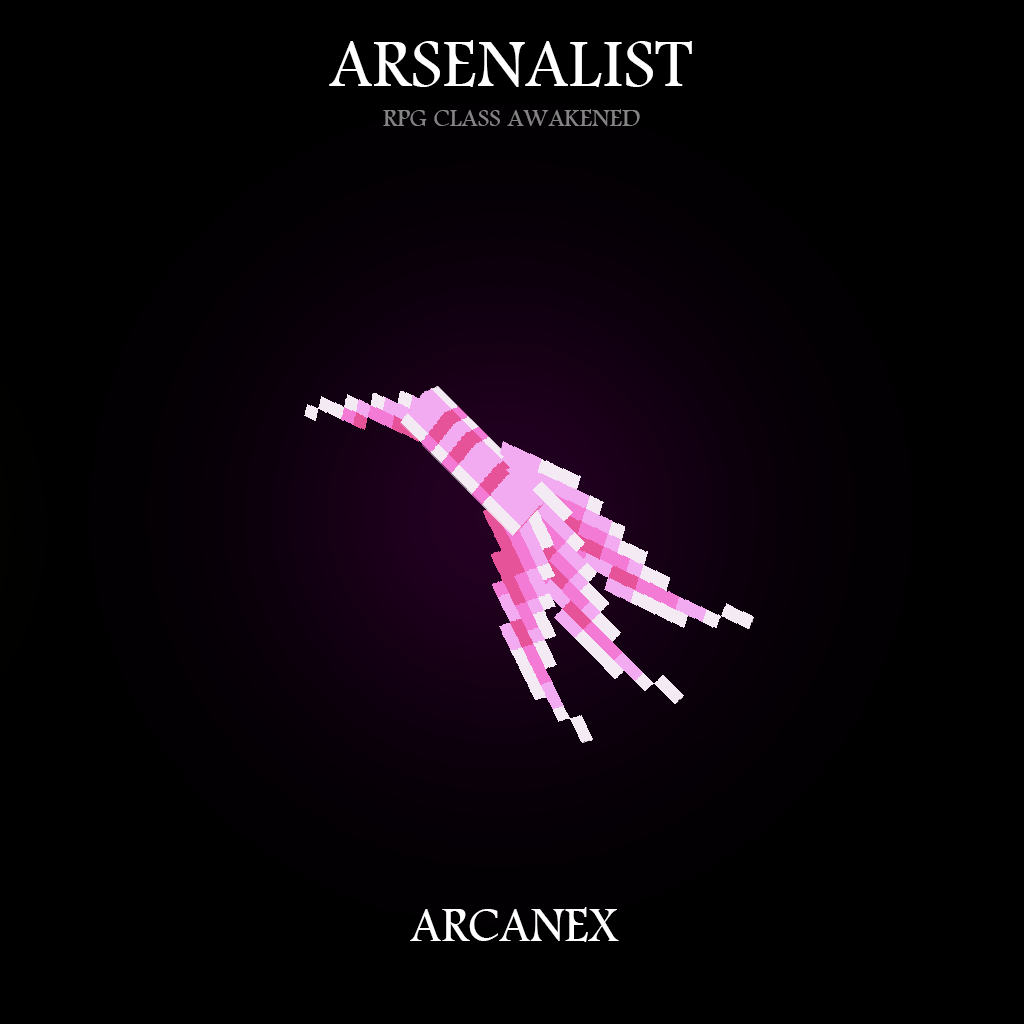Samus_Dev's tweet image. (3/6) 🗡️ Arsenalist Class - Arcanex

#minecraft #blockbench #gaming #rpg