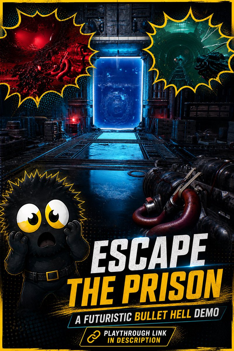 1nkeeYT's tweet image. |||👤||| ALIEN PRISON ESCAPE
First Impressions: Visuals👌
Gameplay: FPBHS
Graphics &amp;amp; Sound: Really great

🔴PLAYTHRU: youtu.be/qNx6IGnBZkI
👨‍💻@LunaAbyssGame

#gaming #videogames #gamingshorts #shorts #youtubeshorts #tiktokgaming #indiegames #indiegaming #newgame #steamgames